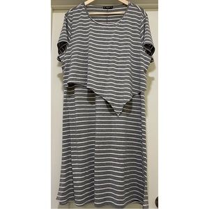 Shein Maternity Nursing Dress Size 3X